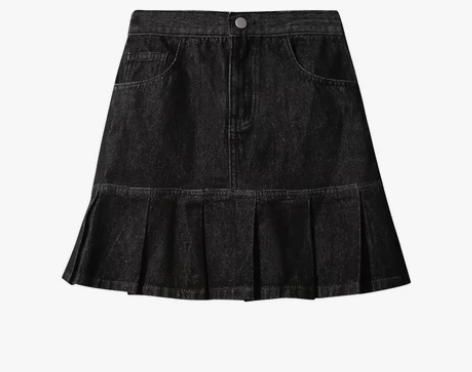 FERNWANG赫本风甜酷辣妹小众牛仔百搭...