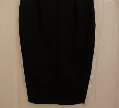 黑色高腰铅笔裙 全新未穿过闲置处理，可以搭...