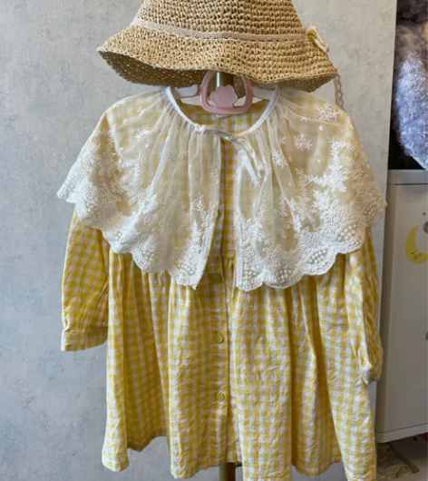 春秋两穿田园风小裙 感兴趣的话点“我想要”...