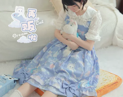 甜心贩售机 猫咪梦境jsk   只穿过一次...