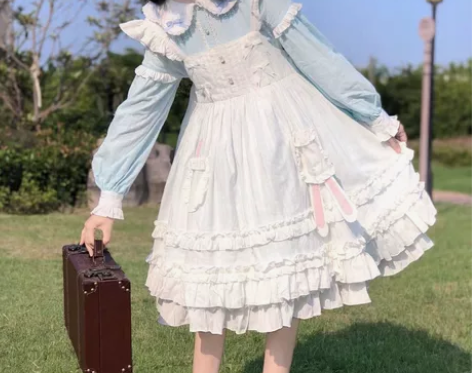 闲置lo裙  退坑出Lolita 共两条 ...