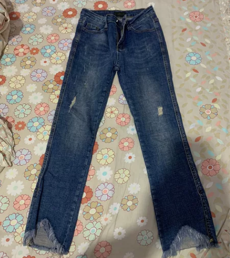 喇叭裤女高腰显瘦夏季薄款牛仔裤 基本全新无...