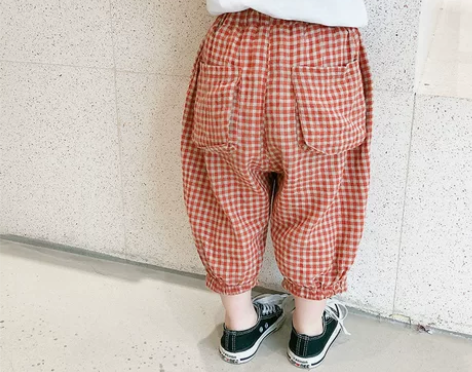 ?2022夏季宝宝韩版棉麻裤男童宽松防蚊裤...