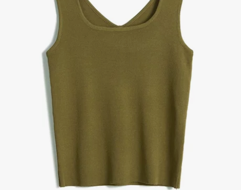 【前方后V领】【10色】【外穿/内搭】高腰...