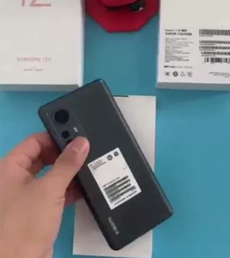 小米12X 骁龙870 黄金手感 6.28...