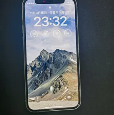 自用苹果12mini白色128G，成色95...