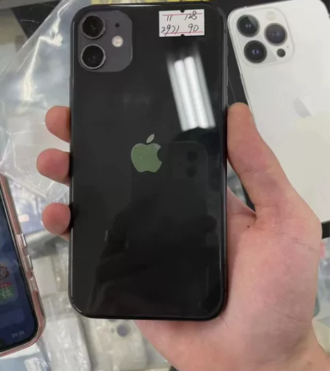 苹果11 黑色128G靓机 纯原装无修 电...