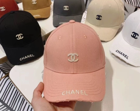 帽子女小香风春夏季新款双C刺绣字母棒球帽百...