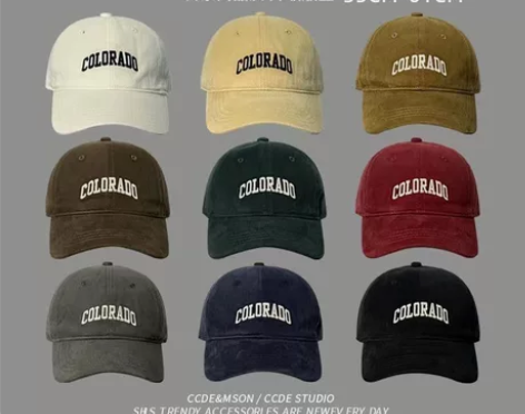 磨毛棒球帽 全新 每个颜色都有 包邮 喜欢...