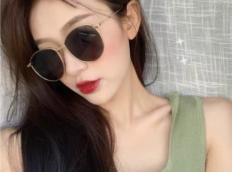 墨镜女防晒高级感ins复古小脸圆脸防紫外线强光2022新款太...
