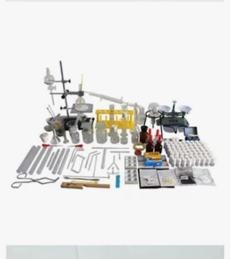 高中化学实验器材全套装几乎全新 感兴趣的话...