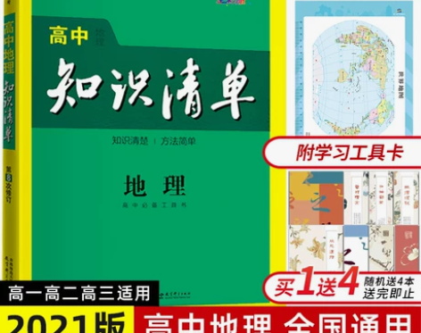 2021新版 知识清单高中地理 必修+选修...