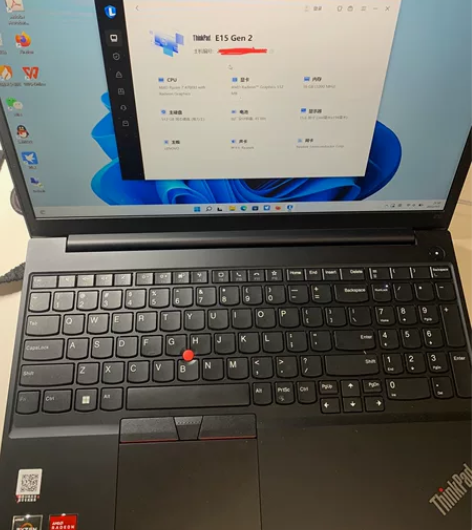 联想Thinkpad E15锐龙版。CPU...