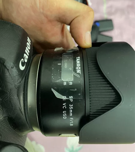 自用腾龙351.8镜头99新无霉无灰无拆,...