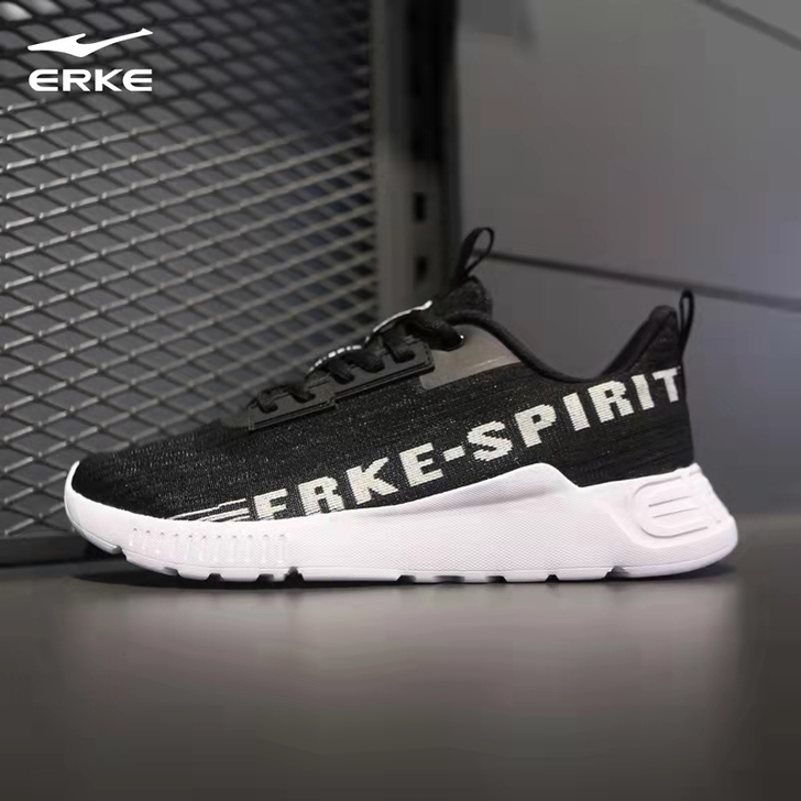 鸿星尔克全新正品男42码运动跑步休闲鞋 透...