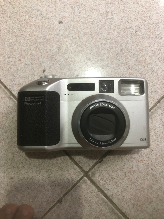 HP惠普CCD数码相机C618,古董级复古...