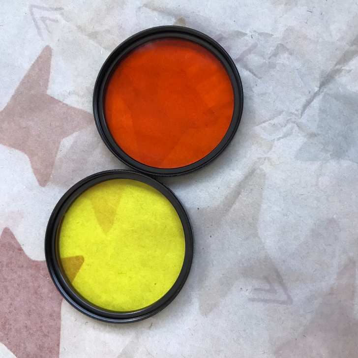 肯高YA3 Y2 52口径彩色滤镜，二手物...