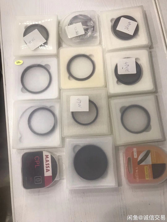 镜头uv品牌uv cpl  镜头口劲相应的...