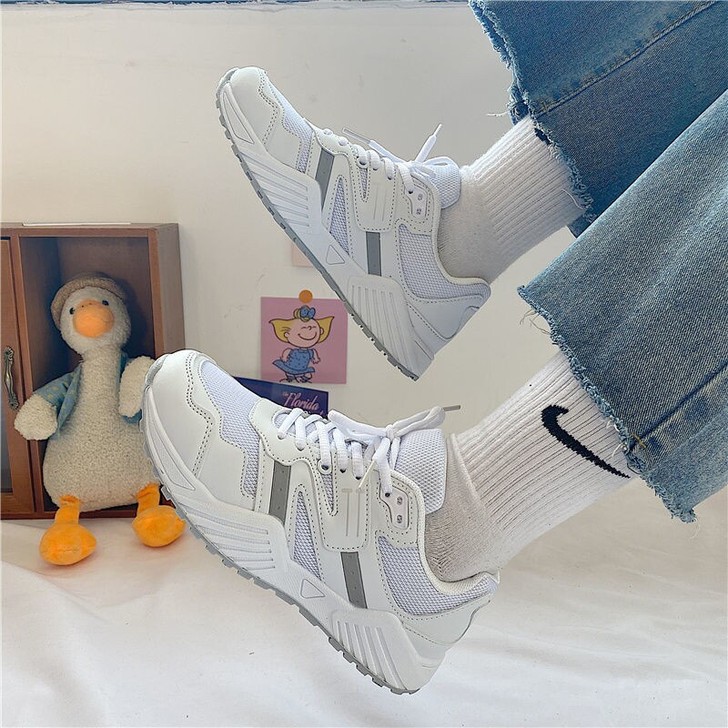 易少年 chic日系学生跑鞋百搭街拍运动鞋...