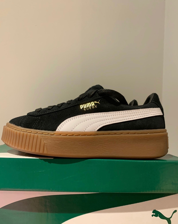 彪马Puma男女厚底休闲松糕板鞋!