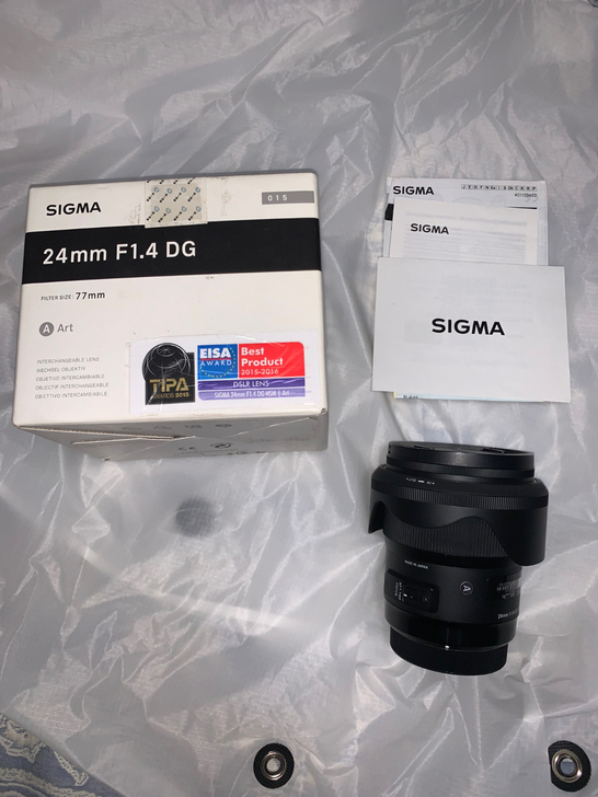 适马 24mm 1.4 佳能口 星空神头 ...
