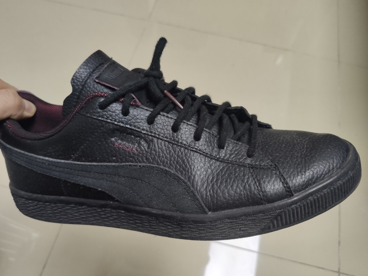 Puma彪马Basket法拉利限定黑红男款...