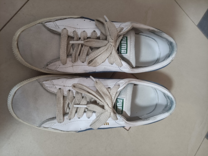 Puma/彪马 40码板鞋 鞋头微微褶皱 ...