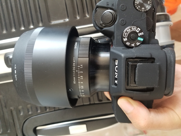 适马85 1.4 dndg  无箱说 ，不...