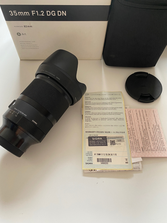 适马镜头35 1.2 索尼E口 适马35/...