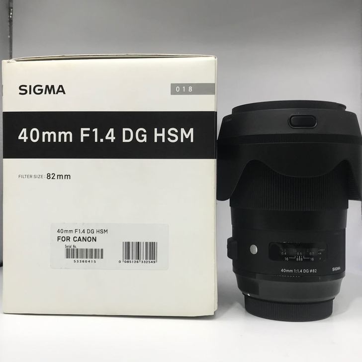 适马40/1.4 DGArt 佳能口拍