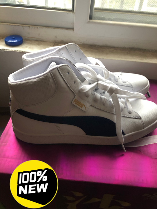 PUMA彪马正品新款男女同款情侣中帮板鞋 ...