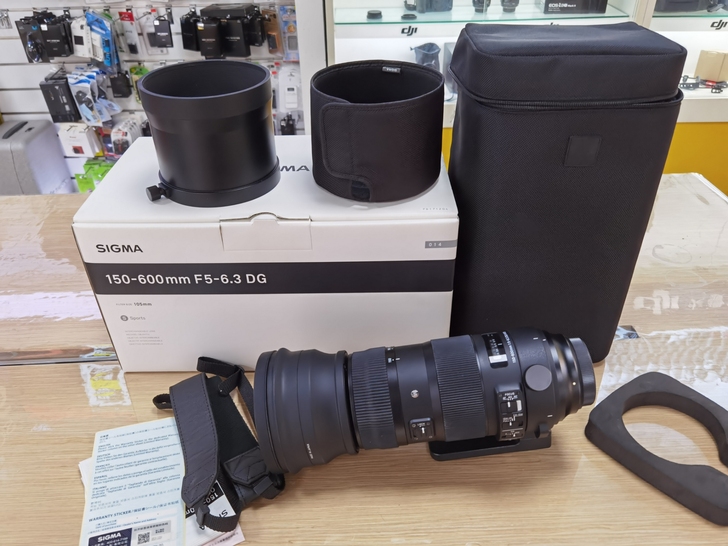 适马150-600运动版佳能卡口，行货全套...