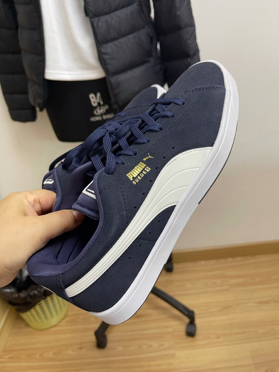 全新40码PUMA彪马板鞋男Suede经典...