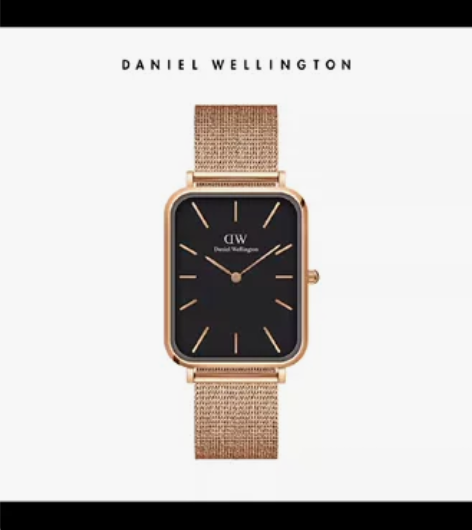 dw手表官方旗舰店正品 男女同款 钢带/臻...