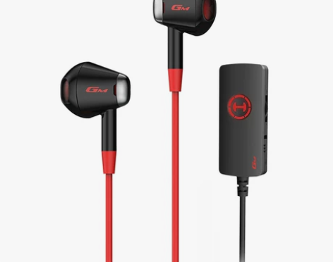 漫步者电脑耳机 有线半入耳式 可插手机可插...