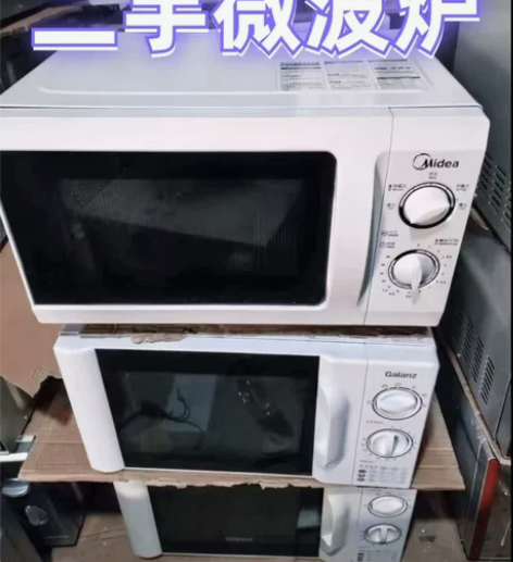 美的二手家用微波炉九成新格兰仕 干净耐用的...