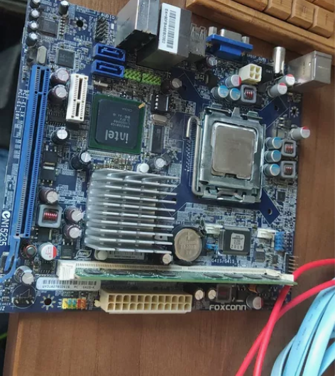 收拾老房子收拾出来的，富士康G41S-K主...