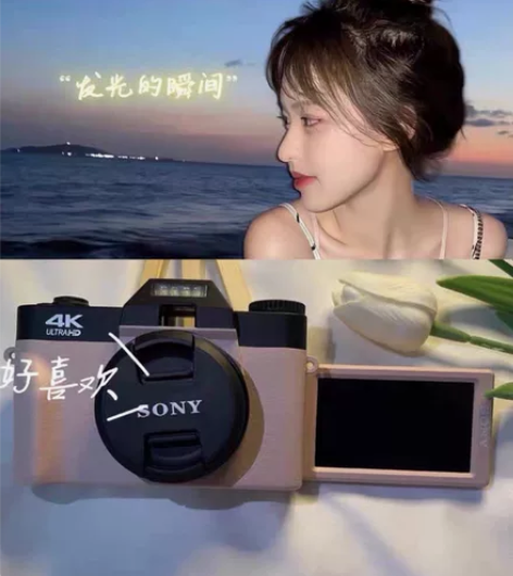 复古相机ccd4800w像素数码相机入门索...