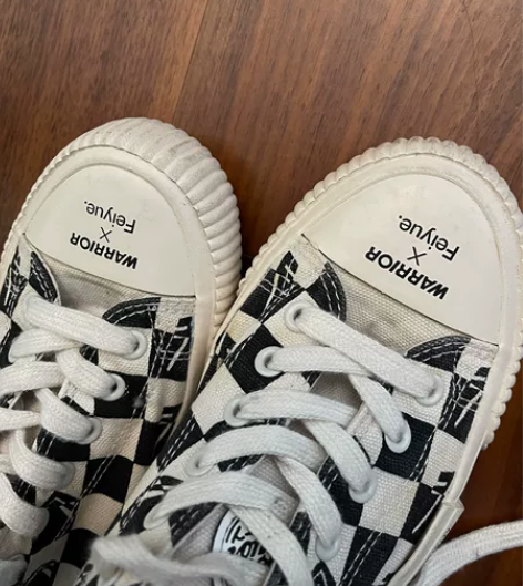 飞跃帆布鞋女春秋2022年新款休闲板鞋黑白...