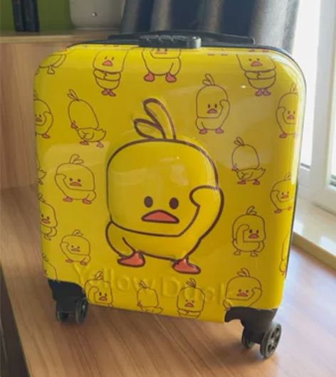 儿童行李箱小型男孩旅行箱女20寸宝宝拉杆箱...