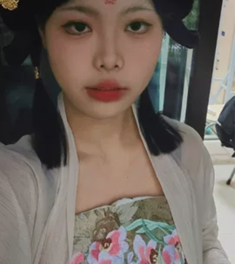 出【春有约】茗月萱唐制诃子裙汉服女大袖衫刺...