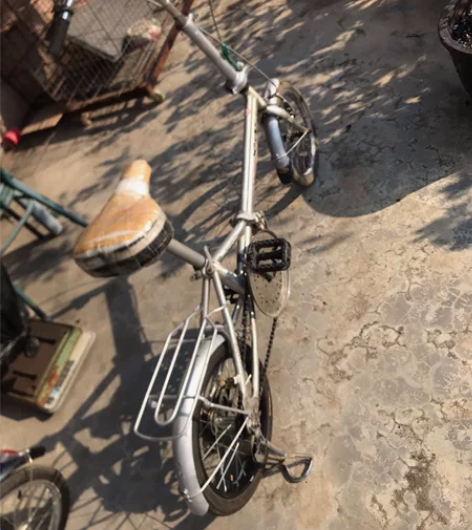 16寸喜德盛铝合金自行车转让，前轮实心胎，...