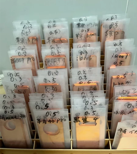 手机散热铜板定制，任意型号可定制，来图定制 厂家直销，没有中...