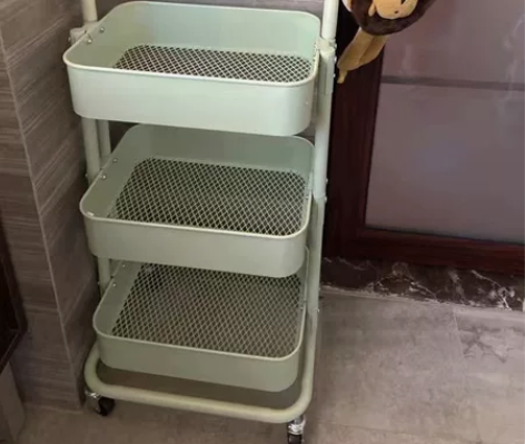 【工厂年底清仓处理】全新包邮宜家全碳钢三层...