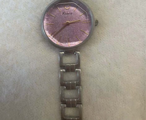 金米欧Kimio手表   银带粉盘 已经很...