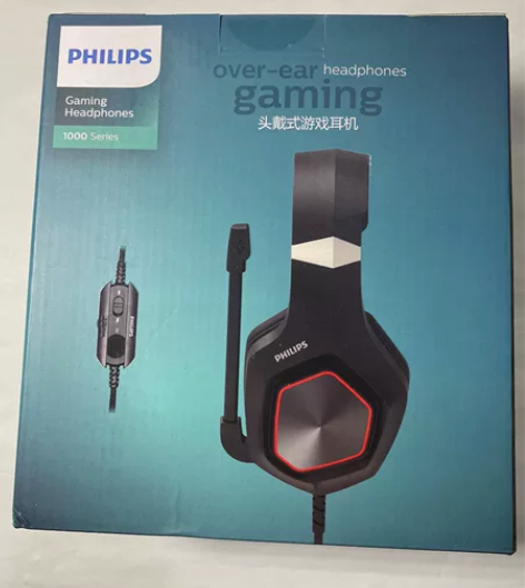 包邮,头戴式游戏耳机,飞利浦1115,全新...