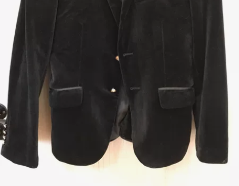 灯芯绒休闲西装 男 感兴趣的话点“我想要”...