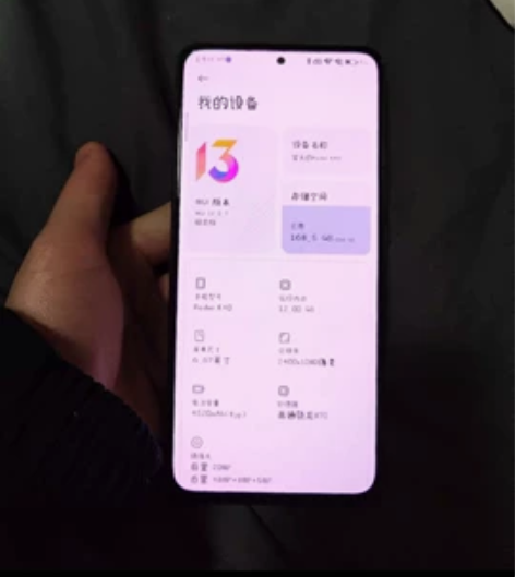 红米k40 12+256顶配 墨羽配色 正...