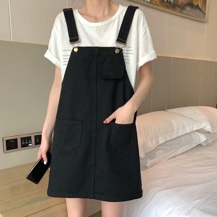 只穿过一次的背带裙，3XL，可以穿到140...