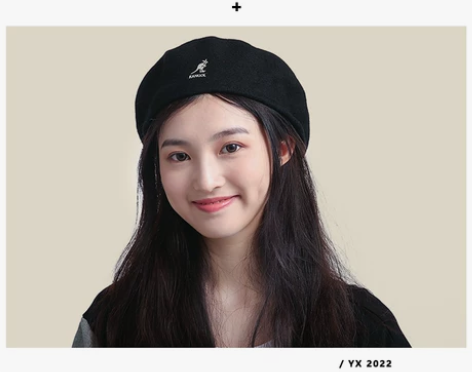 Kangol袋鼠羊毛贝雷帽男女秋冬英伦复古...